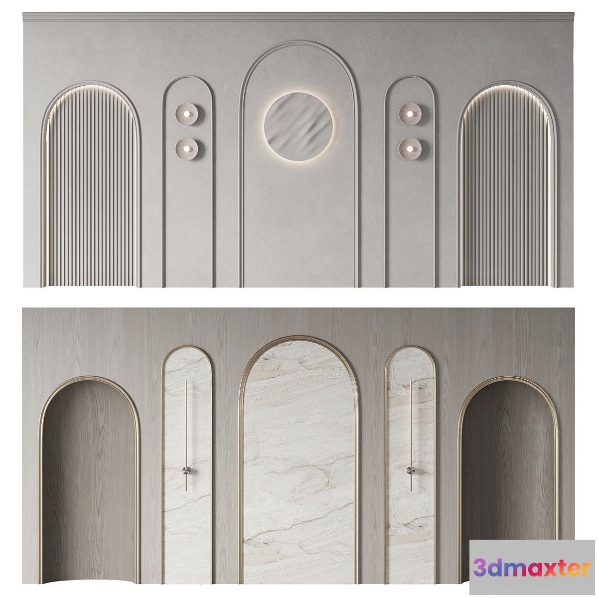 1333433 - Wall panel №7 3D Max