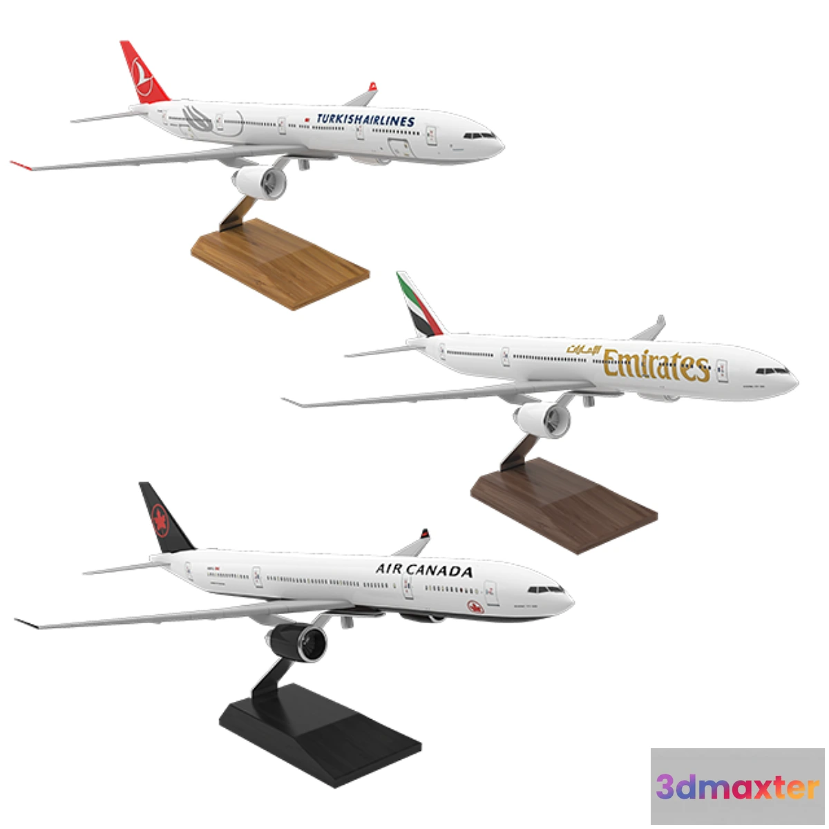 1336900 - Plane Desktop Models (Boeing 777) 3D Max