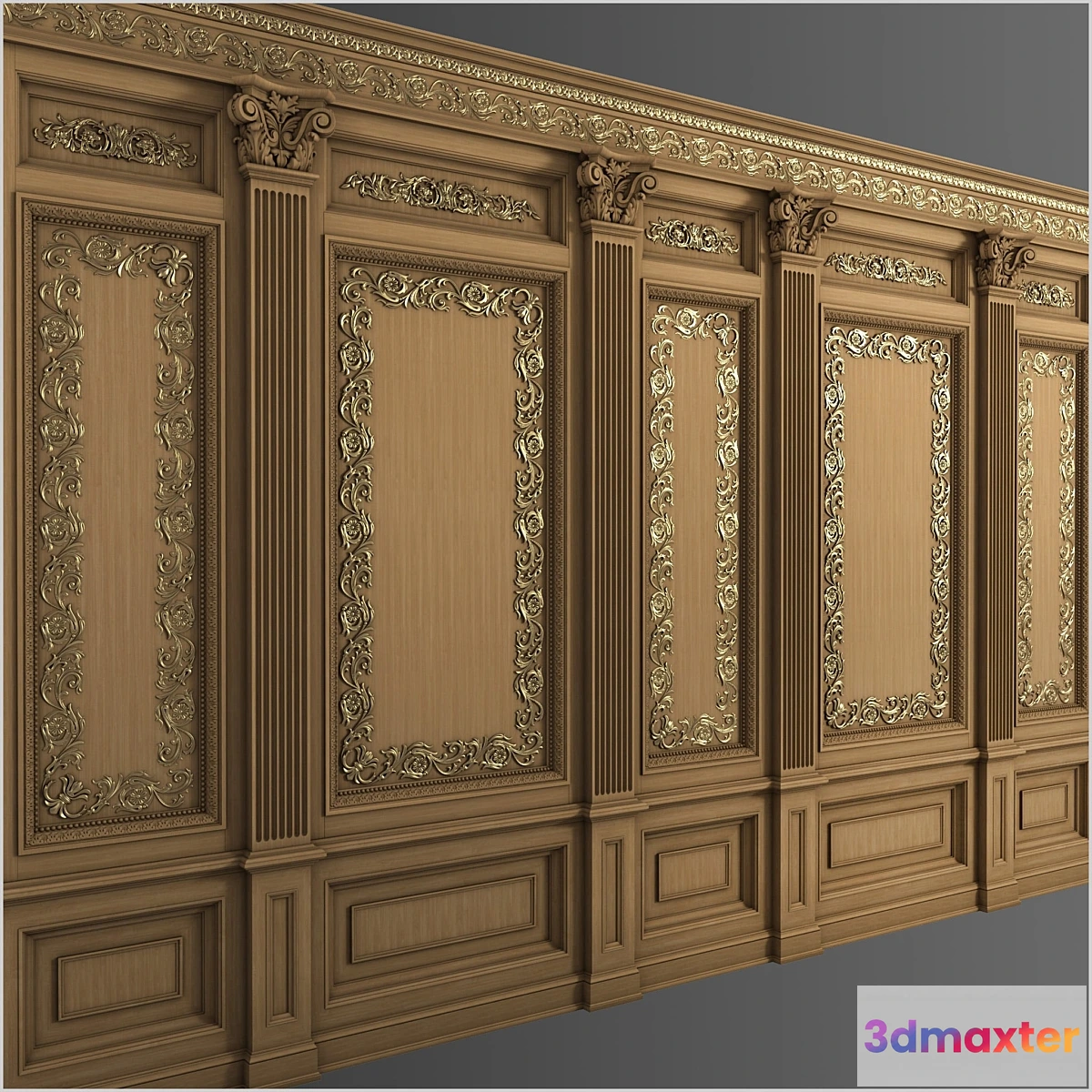 1340721 - Boiserie INT-021 3D Max