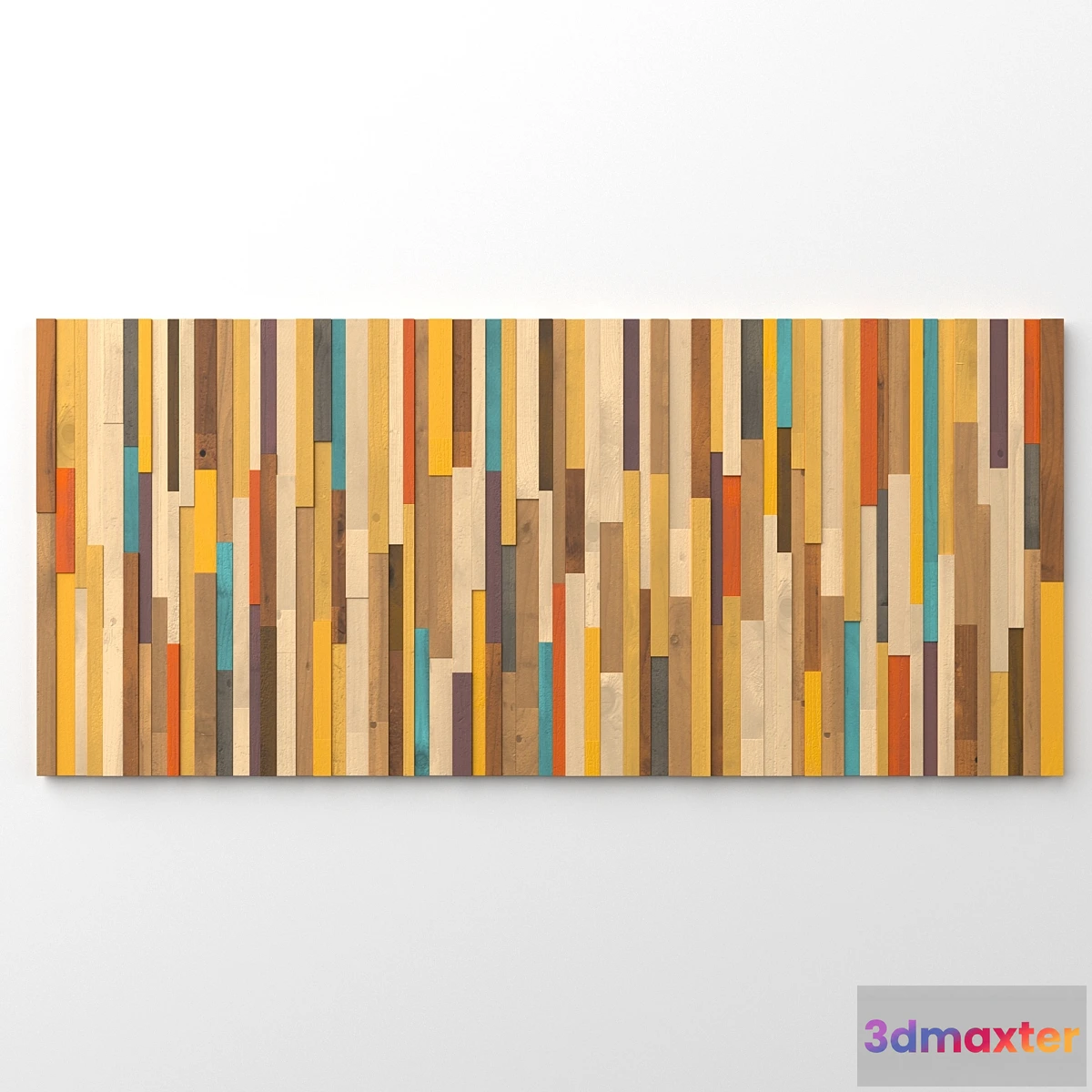 1341354 - Mid Century wall art 3D Max