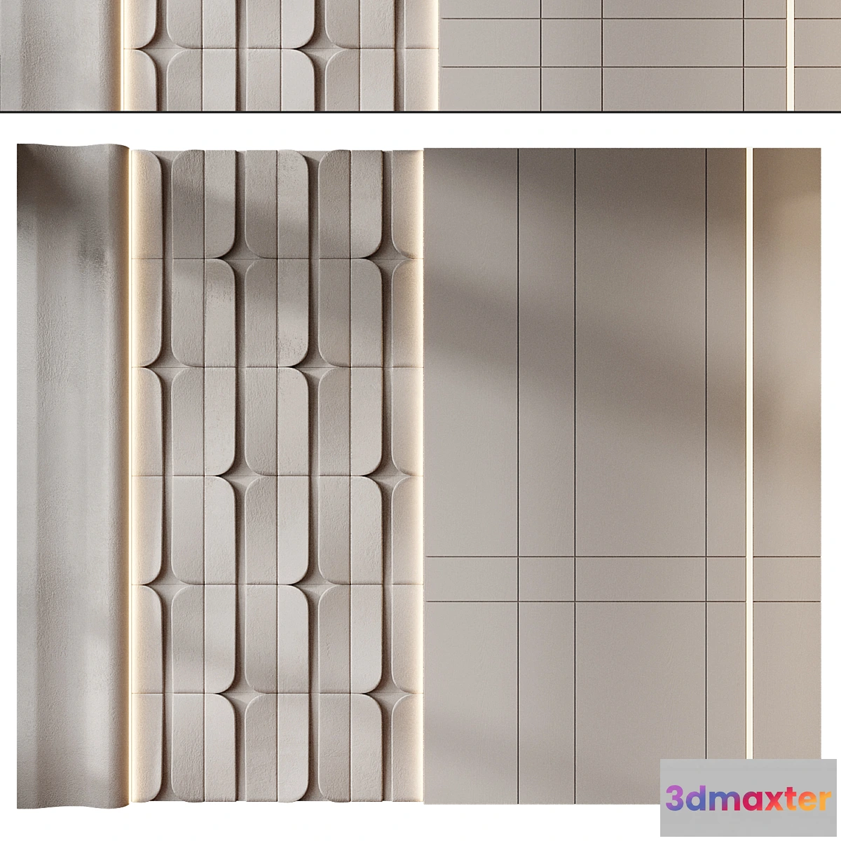 1343175 - Panel 200-3 3D Max