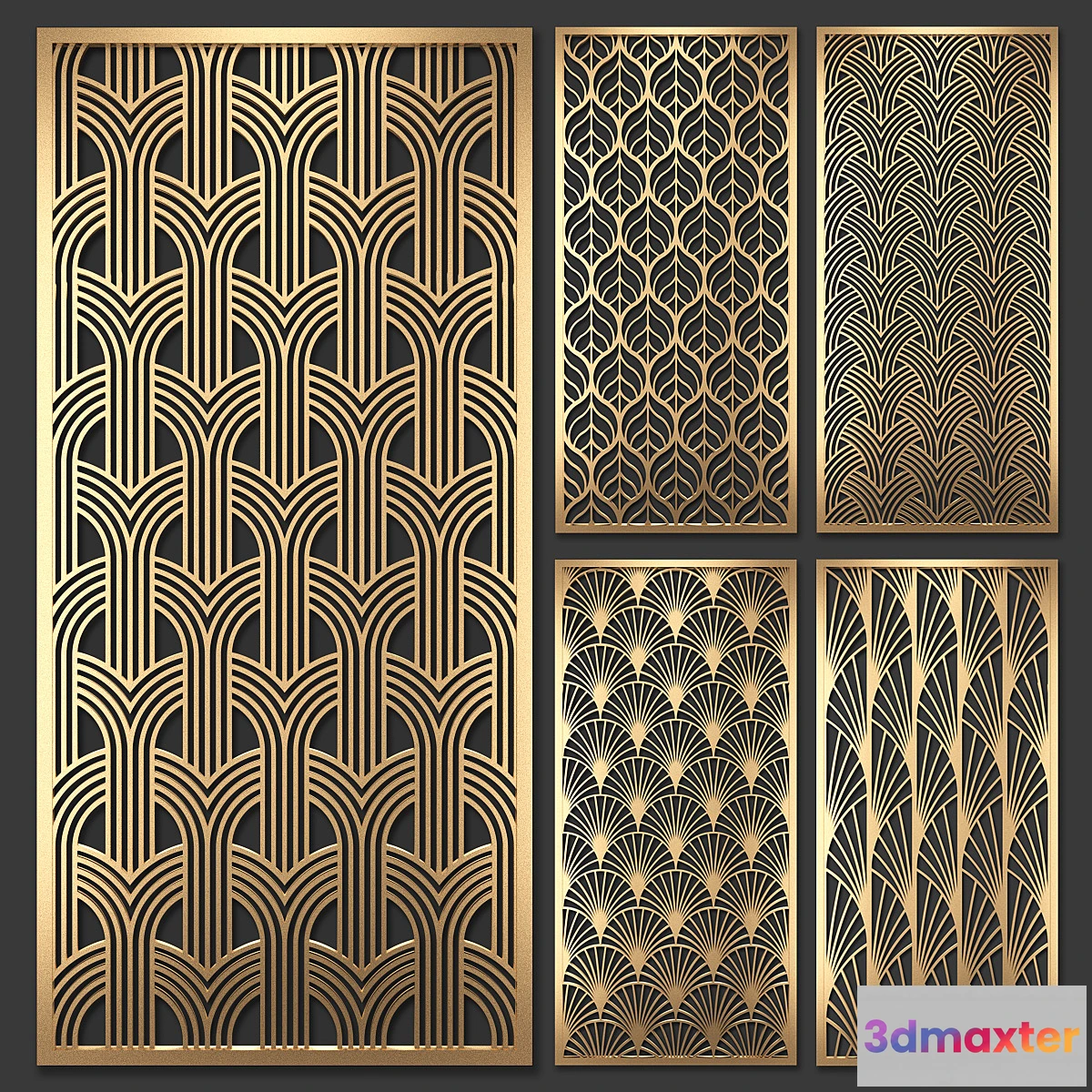 1344873 - Decorative partition - No.5 3D Max