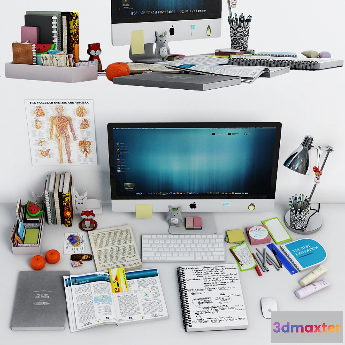 1344908 - Desk decoration - No.3 3D Max