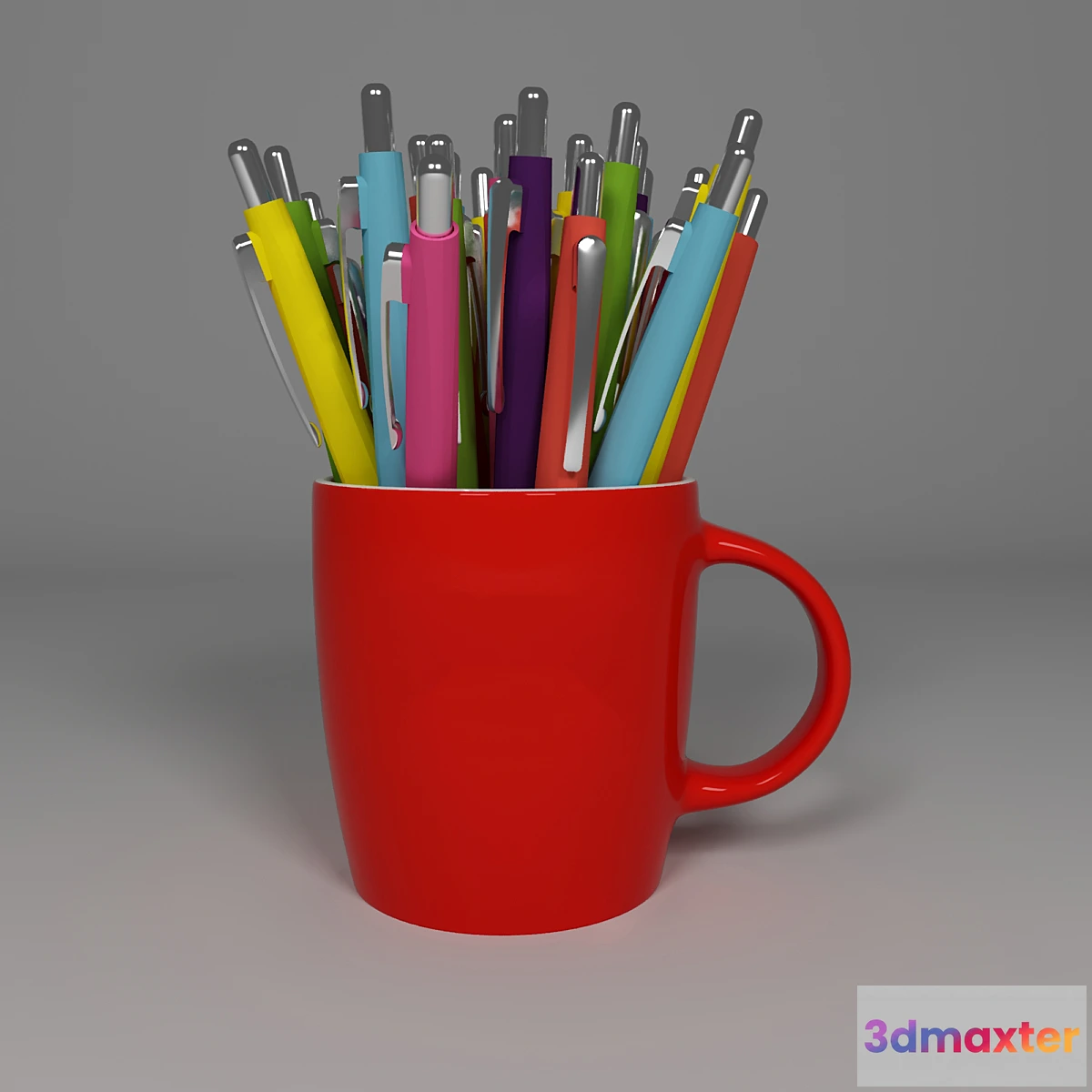 1345148 - stationery mug 3D Max