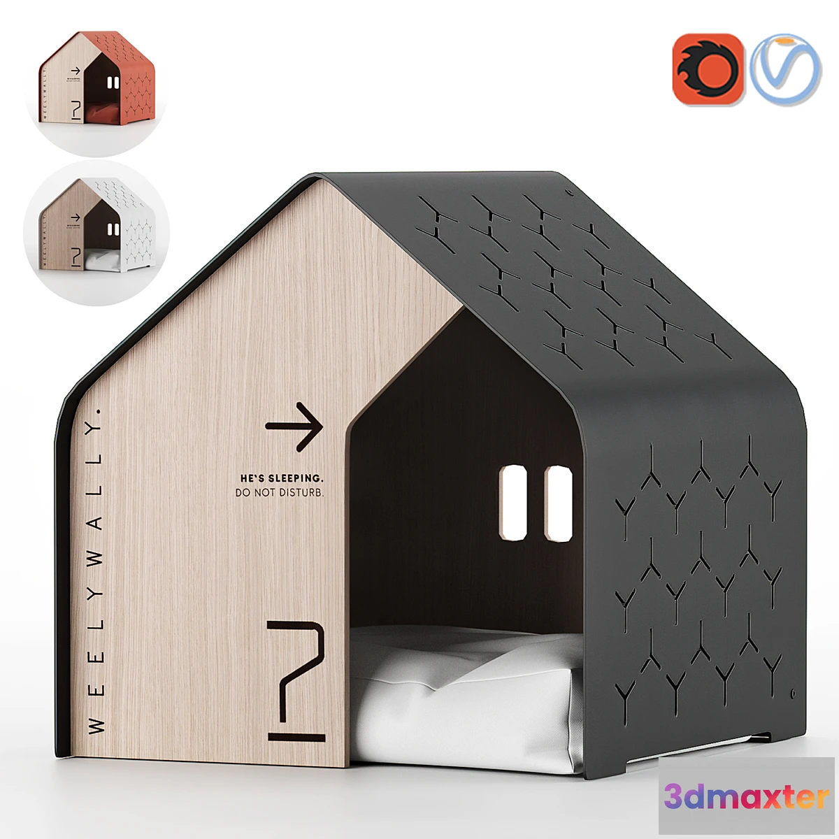 1345716 - Pet House Weelywally Sydney 3D Max
