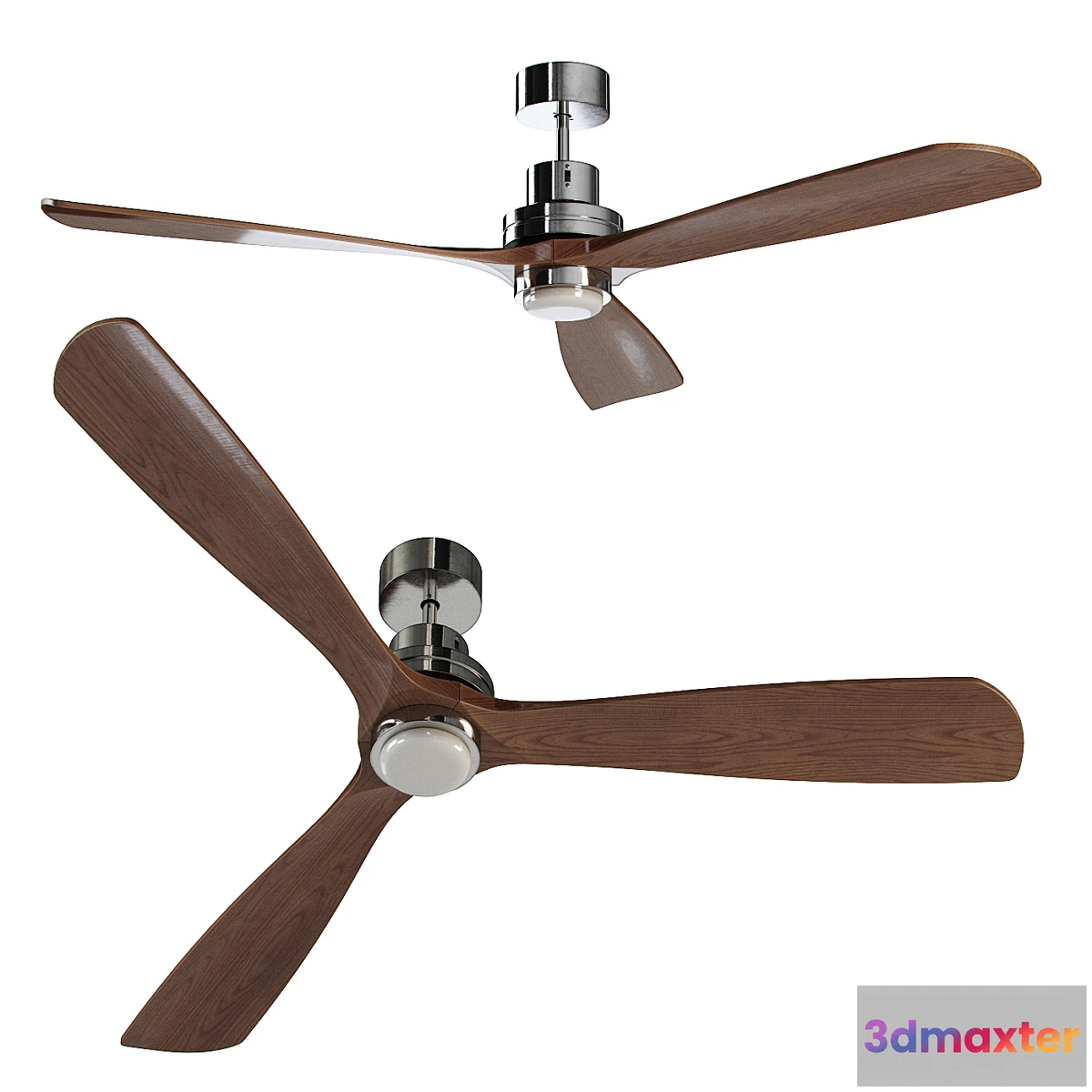 1345869 - Ceiling Fan LANTAU-G LED 3D Max
