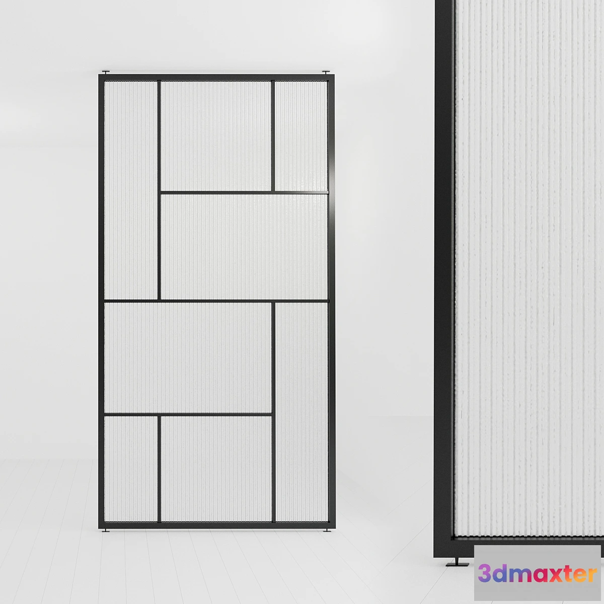 1346804 - Glass partition 72 3D Max