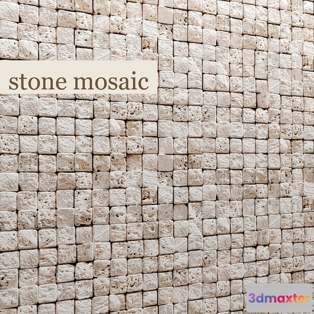 1348348 - Stone mosaic. 3D Max