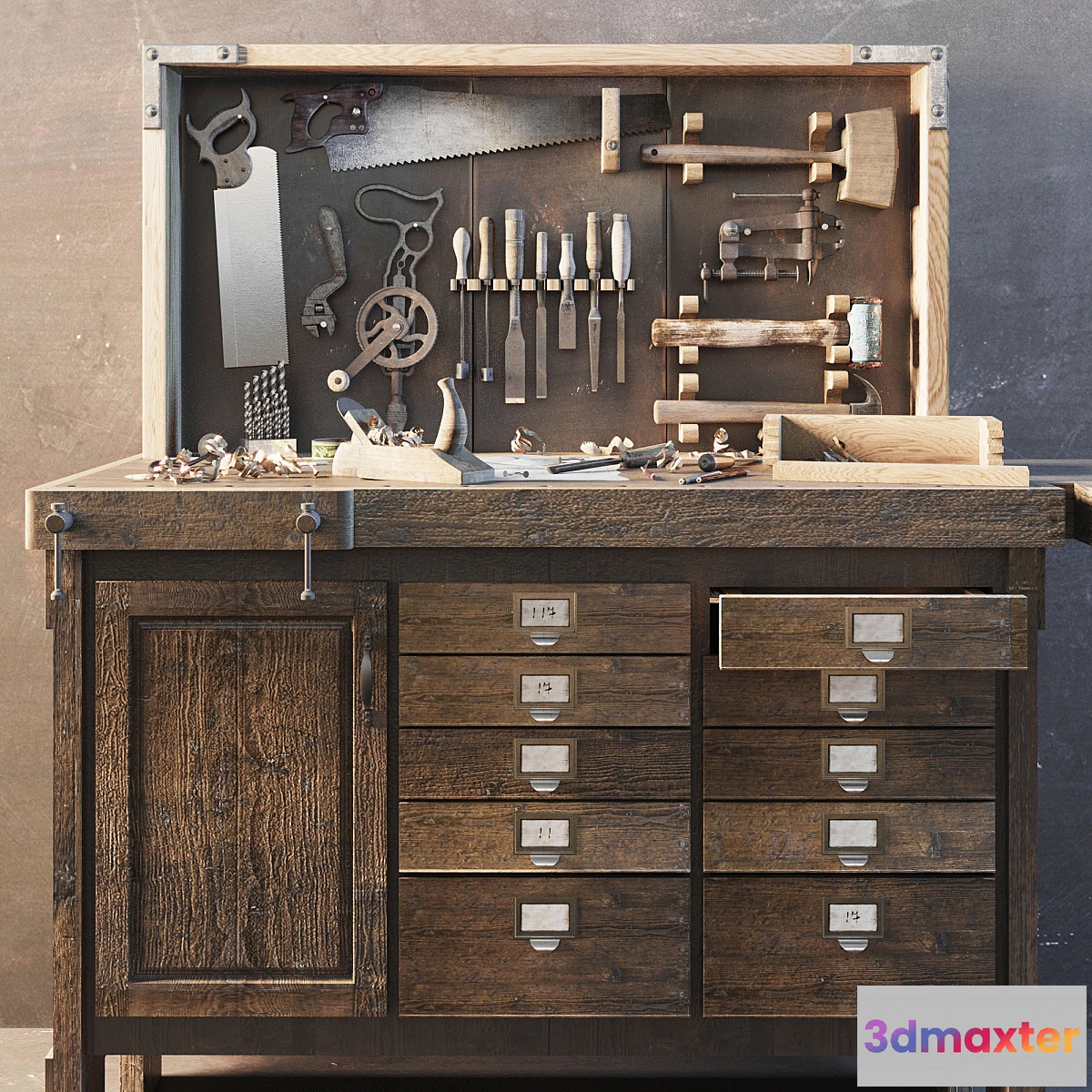 1349893 - carpenter’s room 3D Max