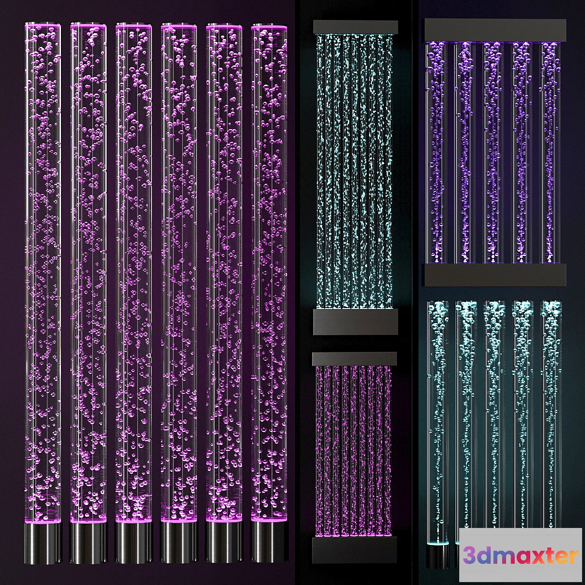 1349997 - Bubble columns and colonnades 2 3D Max