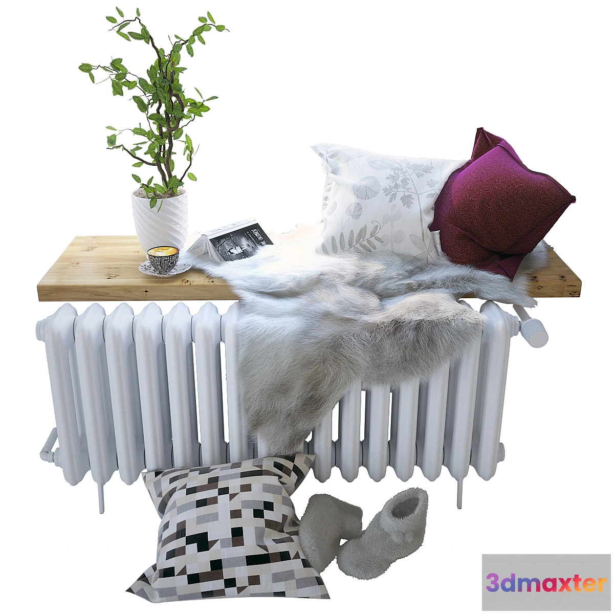 1353474 - Window sill decor - No.2 3D Max