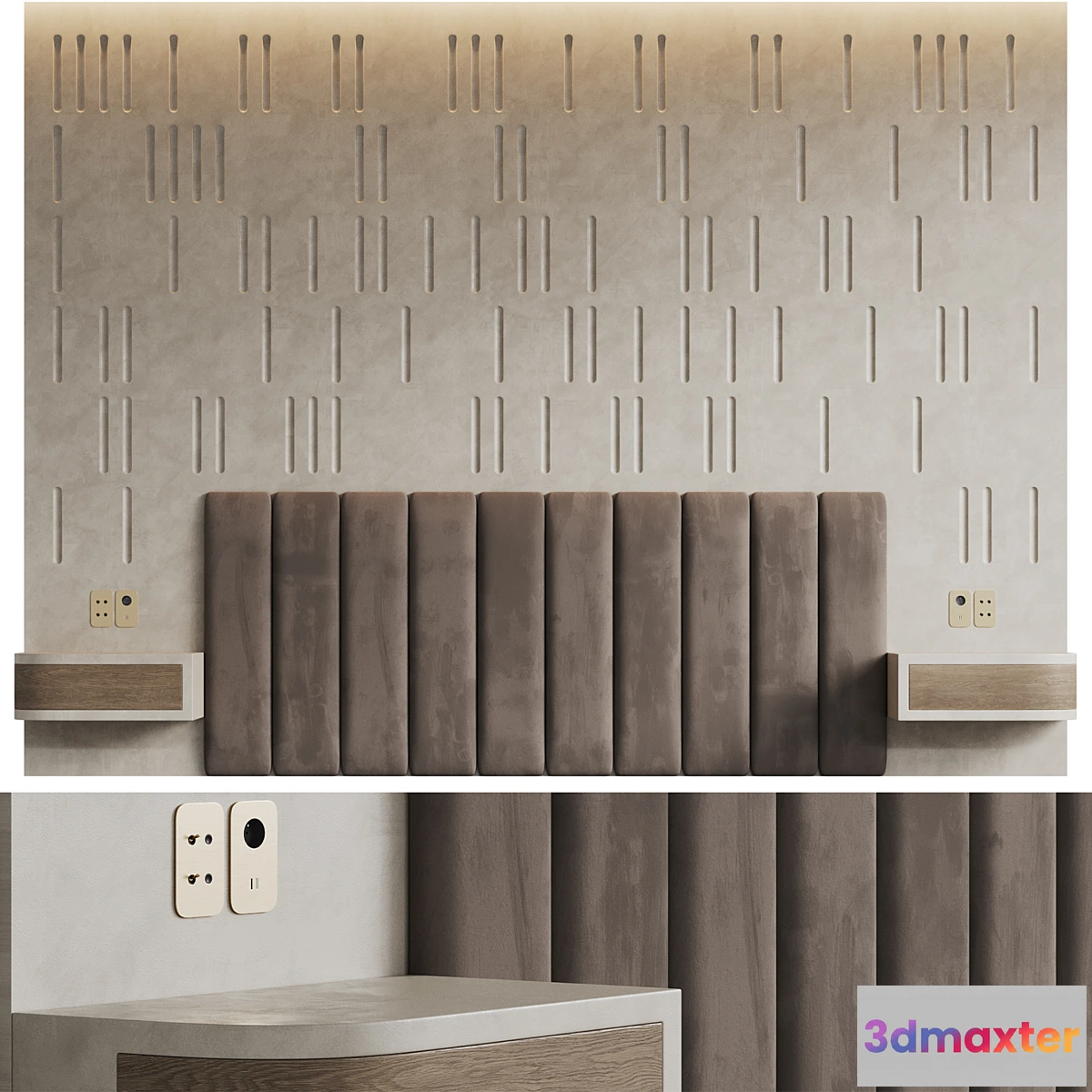 1356963 - Headboard - No.11 3D Max