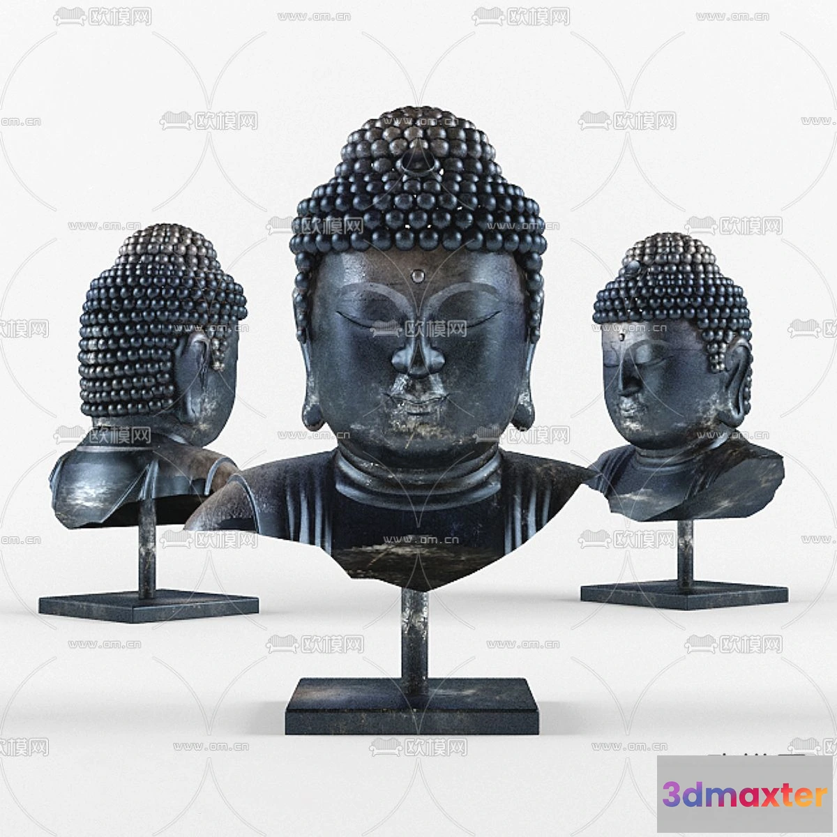 1370495 - Buddha 3D Model for Decoration - Interior Design - 017 3D Max