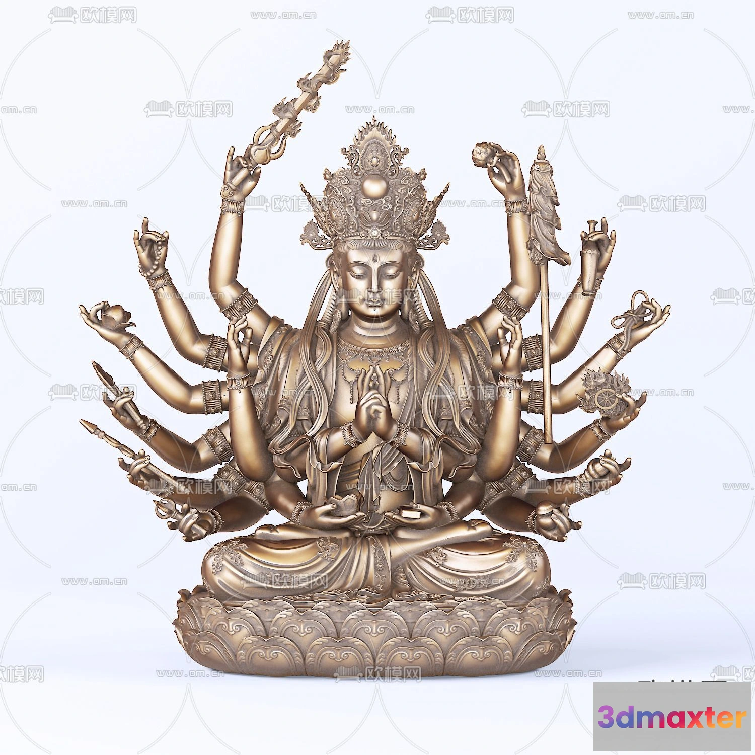 1370566 - Buddha 3D Model for Decoration - Interior Design - 018 3D Max