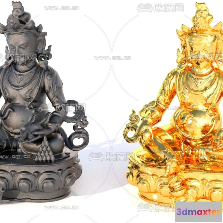 1371102 - Buddha 3D Model for Decoration - Interior Design - 026 3D Max