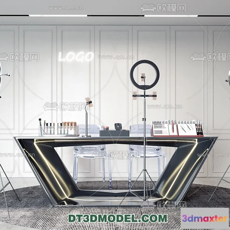 1374695 - Live Stream Decoration 3D Model - 002 3D Max