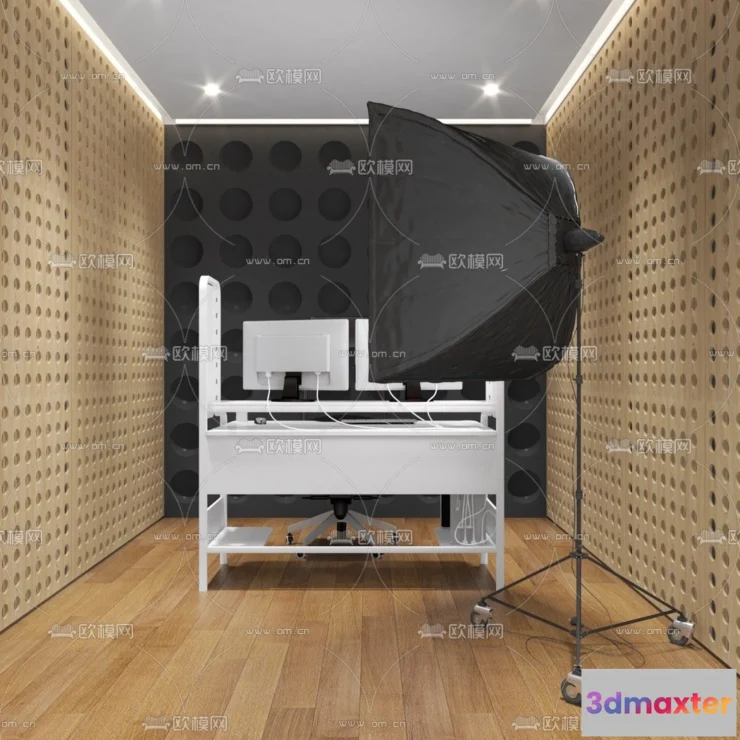1375342 - Live Stream Decoration 3D Model - 012 3D Max