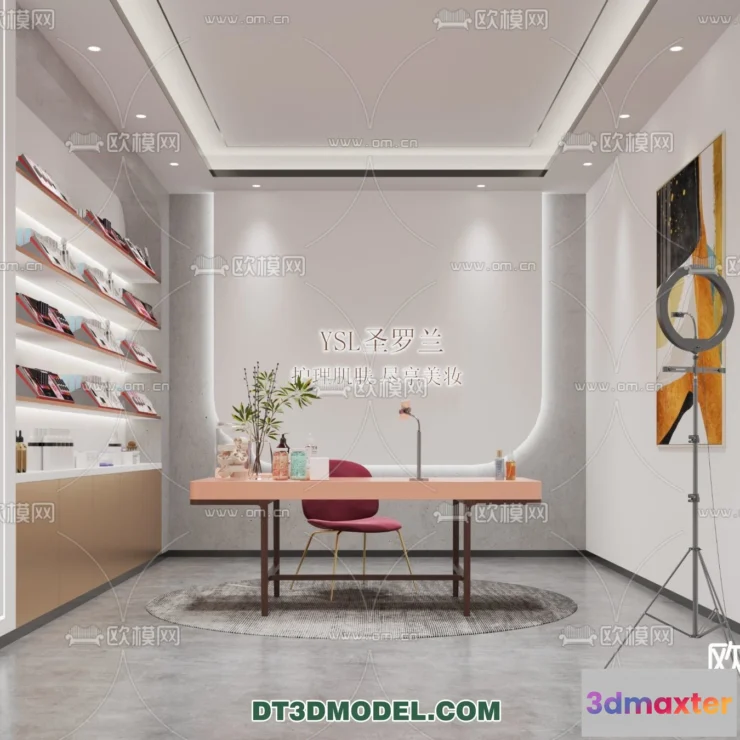 1375623 - Live Stream Decoration 3D Model - 016 3D Max