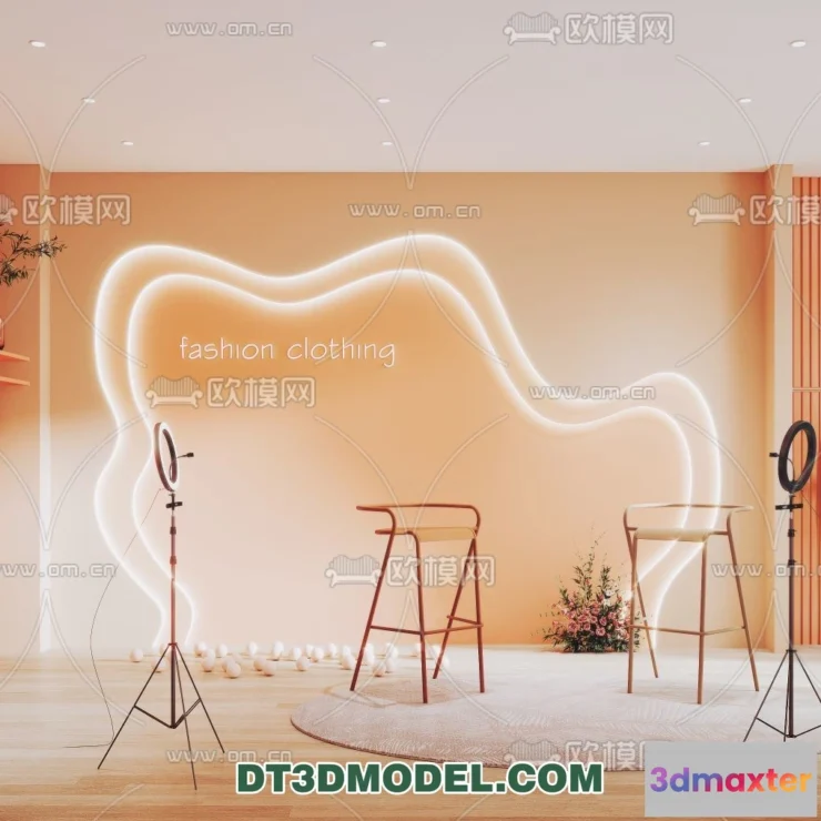 1376480 - Live Stream Decoration 3D Model - 029 3D Max