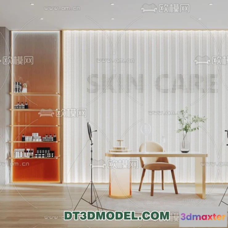 1376872 - Live Stream Decoration 3D Model - 035 3D Max