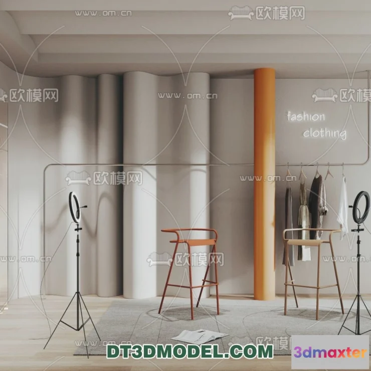 1376943 - Live Stream Decoration 3D Model - 036 3D Max