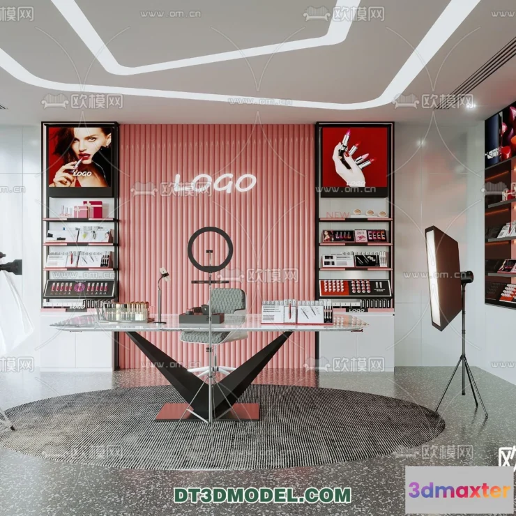 1377389 - Live Stream Decoration 3D Model - 043 3D Max