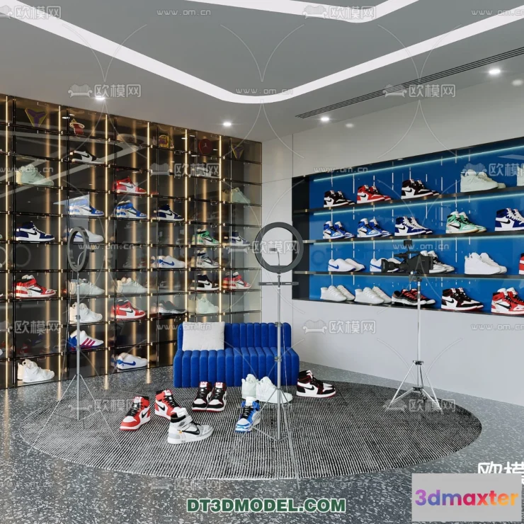 1377456 - Live Stream Decoration 3D Model - 044 3D Max