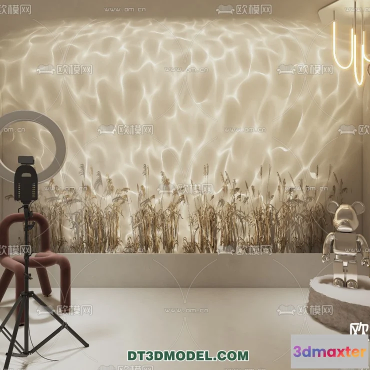 1377591 - Live Stream Decoration 3D Model - 046 3D Max