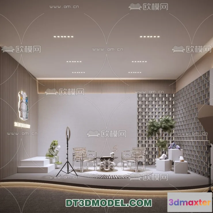 1378033 - Live Stream Decoration 3D Model - 053 3D Max