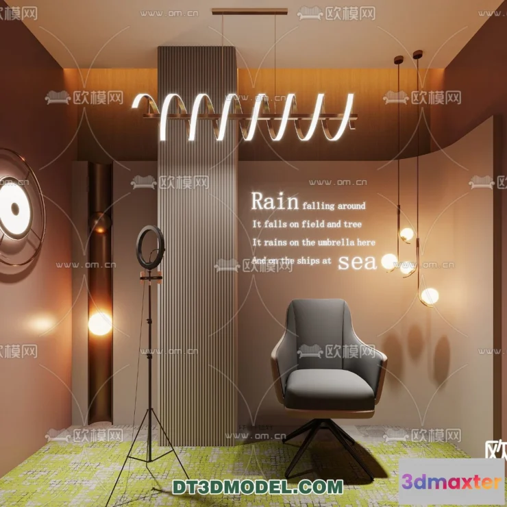 1378295 - Live Stream Decoration 3D Model - 057 3D Max