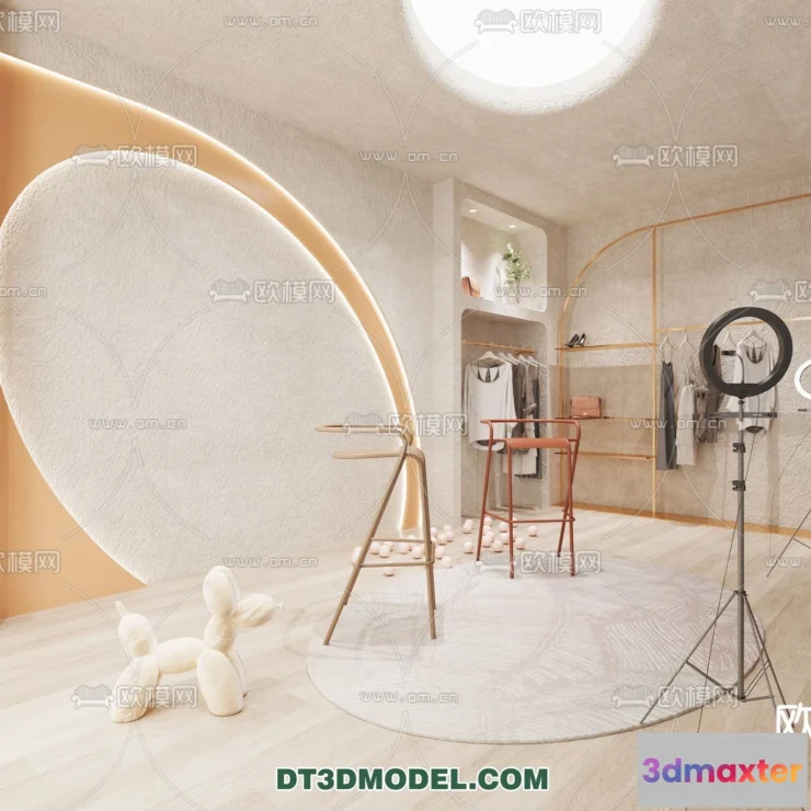 1378576 - Live Stream Decoration 3D Model - 061 3D Max