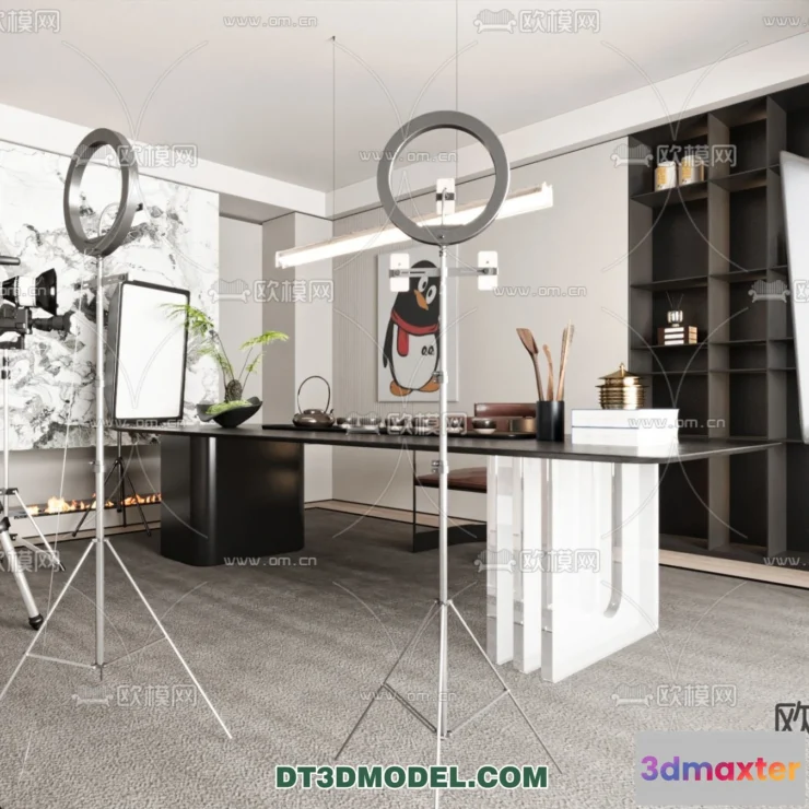 1378786 - Live Stream Decoration 3D Model - 064 3D Max