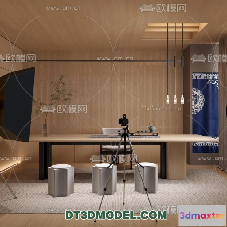 1379377 - Live Stream Decoration 3D Model - 073 3D Max