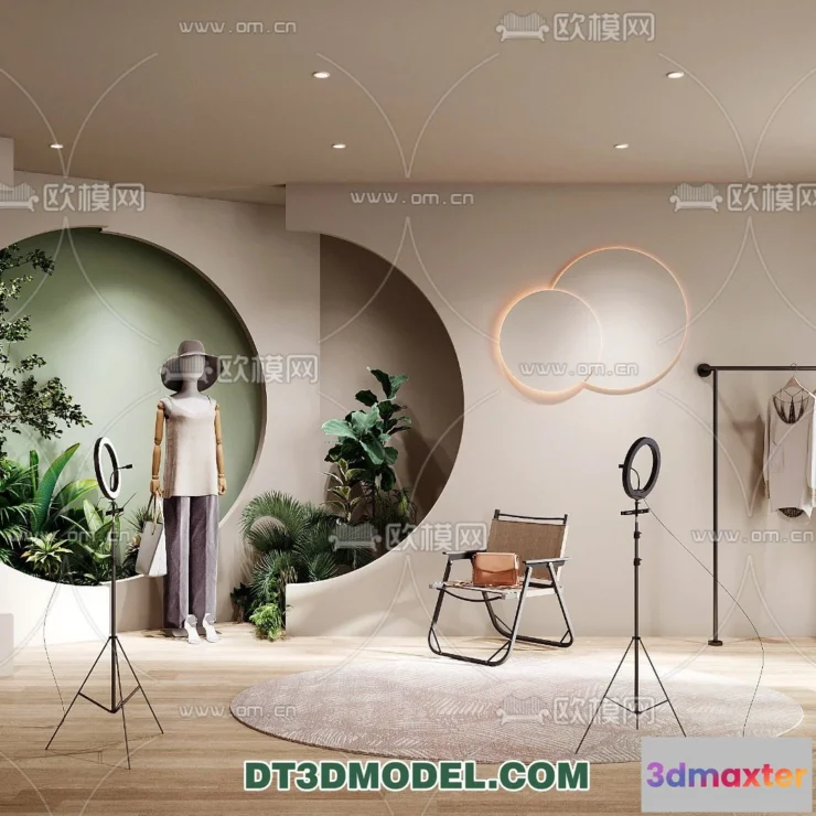 1379575 - Live Stream Decoration 3D Model - 076 3D Max