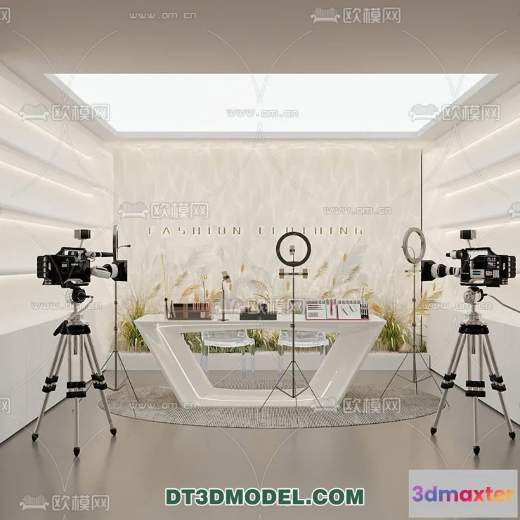 1379649 - Live Stream Decoration 3D Model - 077 3D Max