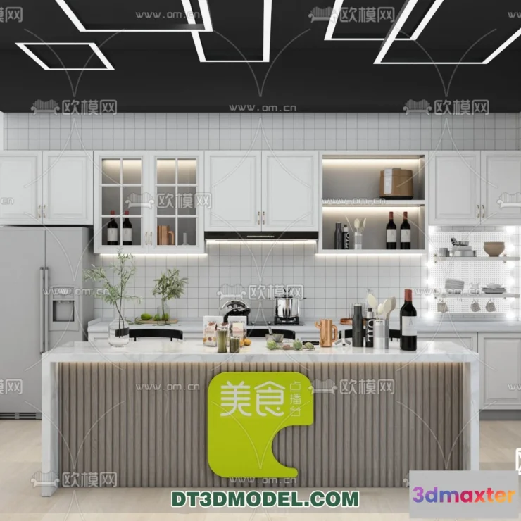 1380171 - Live Stream Decoration 3D Model - 085 3D Max