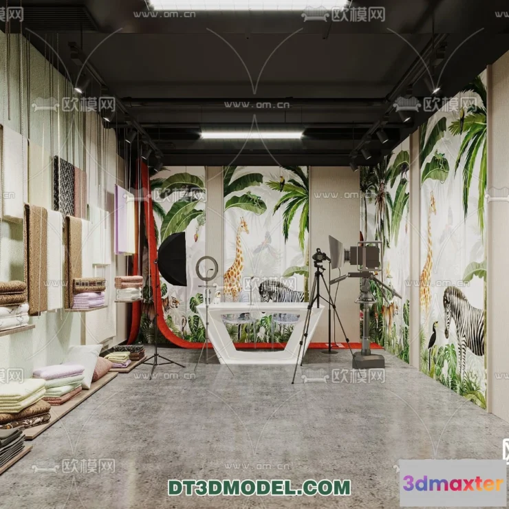 1380693 - Live Stream Decoration 3D Model - 093 3D Max