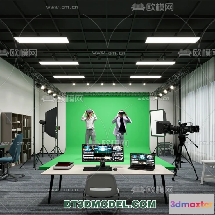 1380899 - Live Stream Decoration 3D Model - 096 3D Max