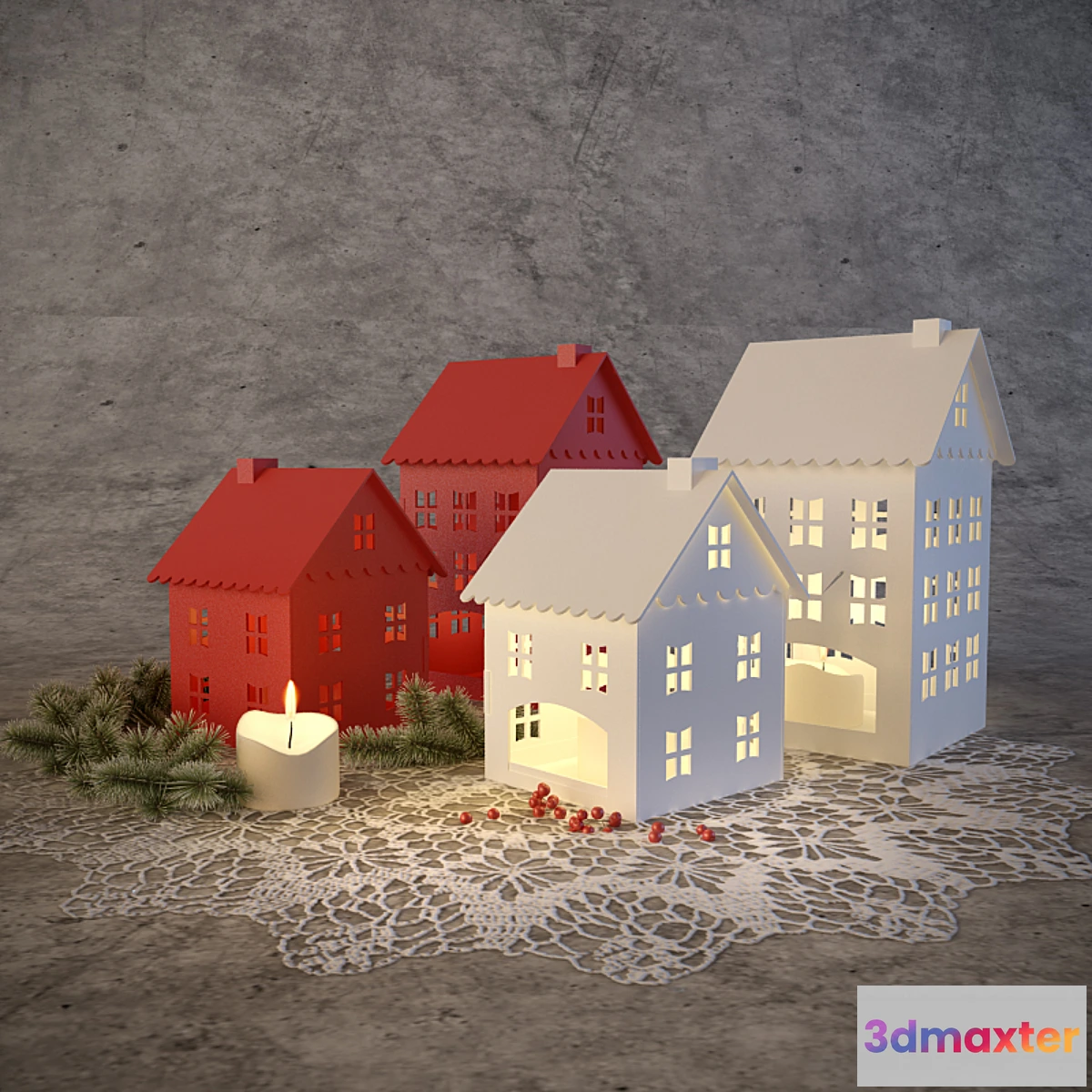 1391888 - Lights-houses 3D Max