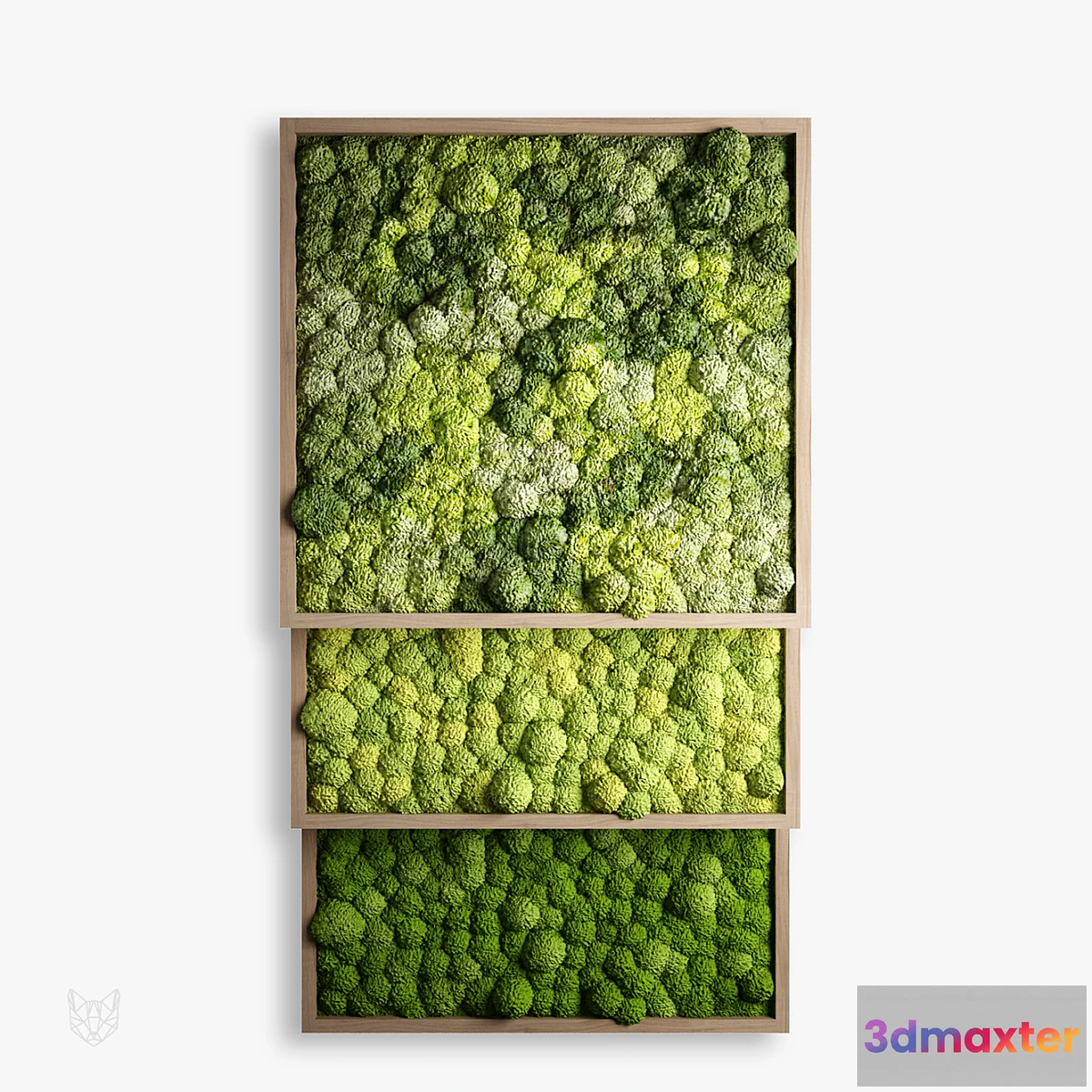 1392140 - panels of moss 3D Max