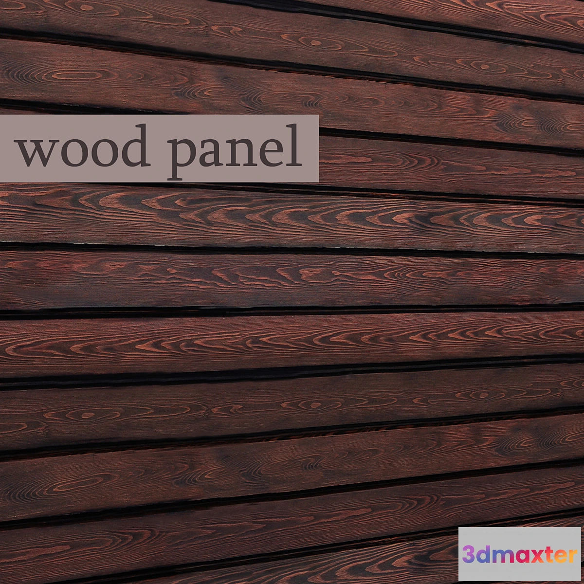 1394774 - Panel of boards 3D Max