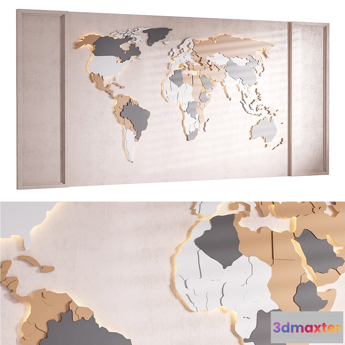 1396642 - Decorative Wall panel 73 3D Max