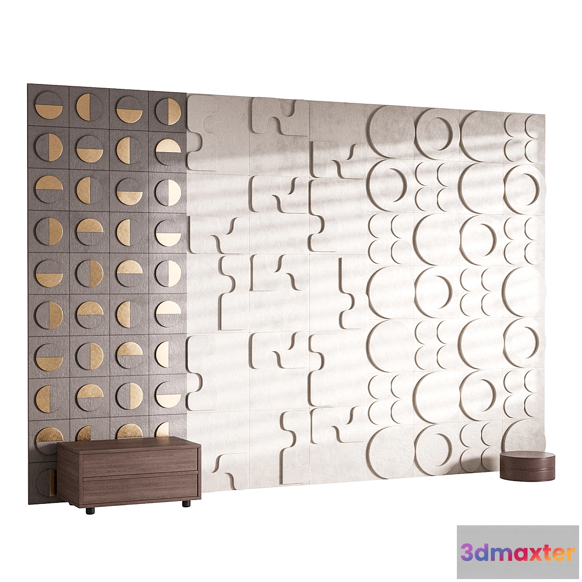 1397294 - Decorative Wall panel 64 3D Max