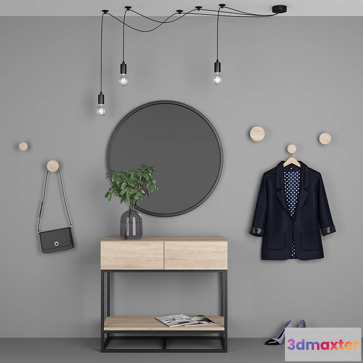 1397380 - Entrance hallway 6 3D Max