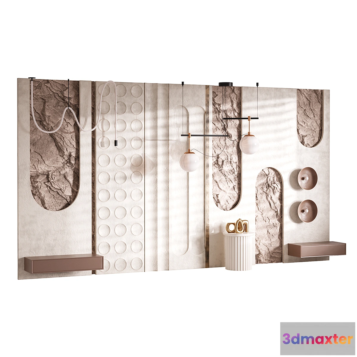 1398036 - Decorative Wall panel 61 3D Max