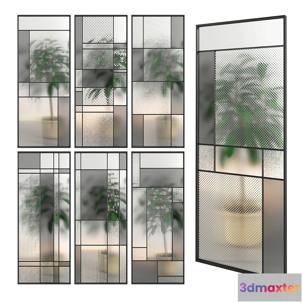 1399172 - Glass Partition 02 3D Max
