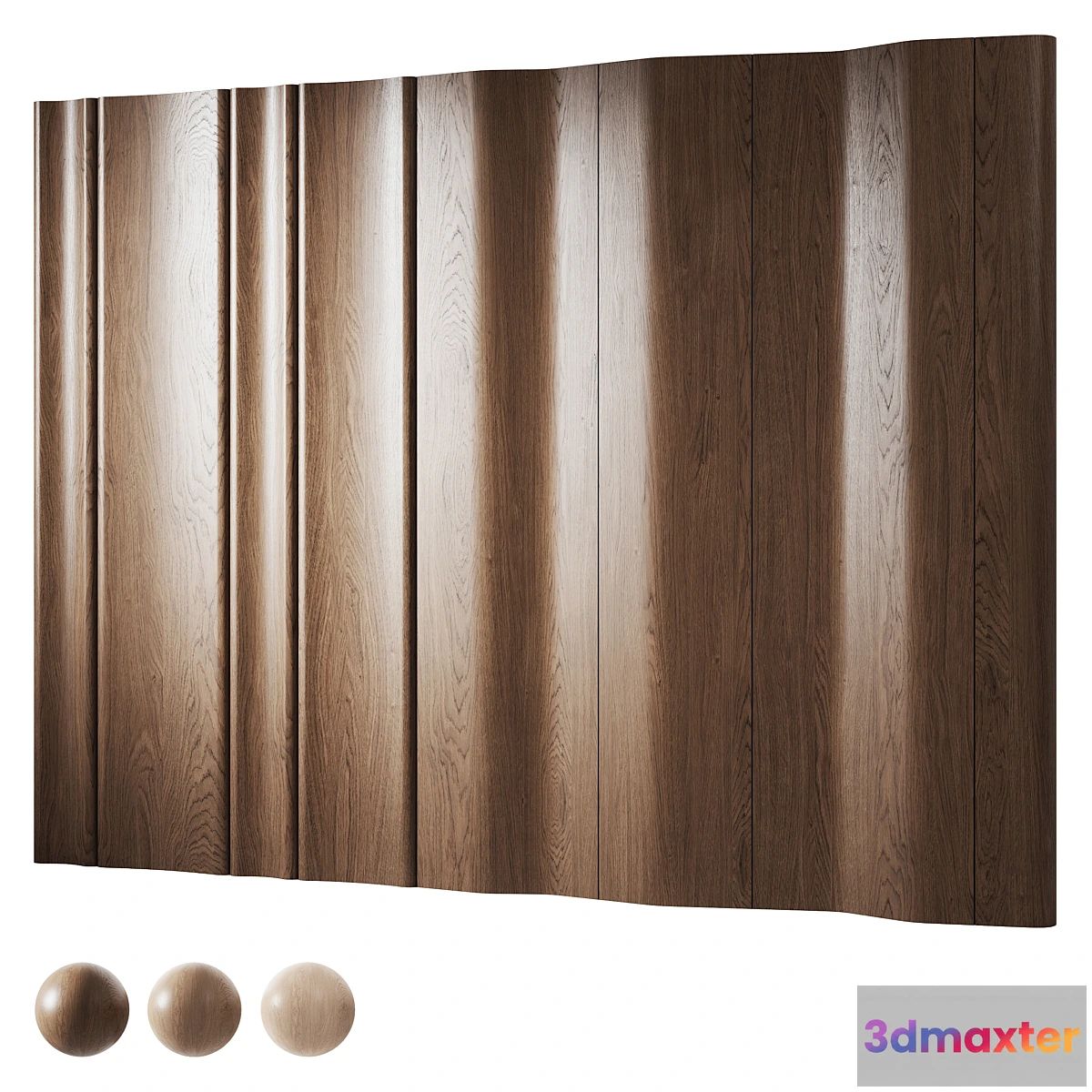 1399986 - Decorative wood panels 7 3D Max