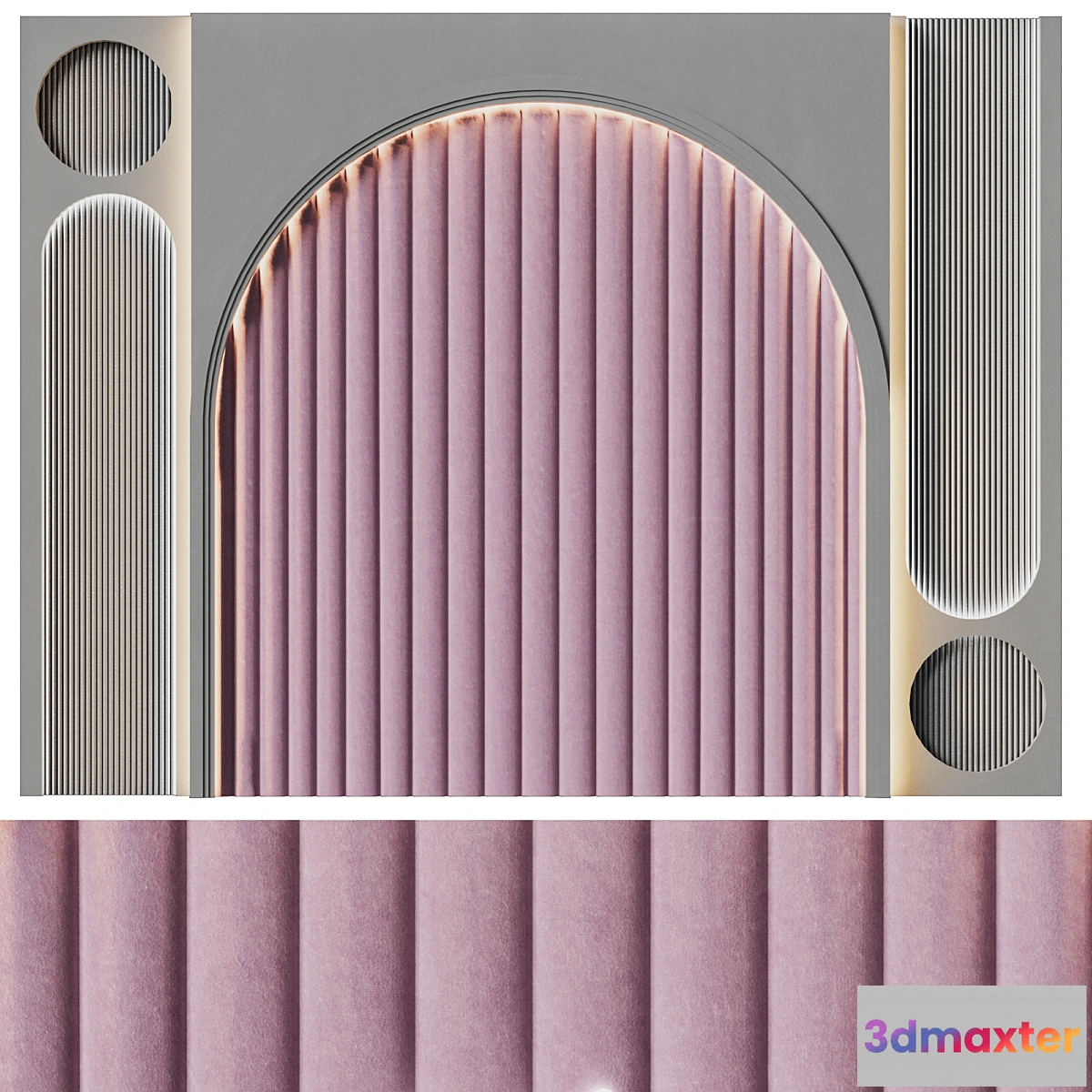 1400240 - Wall panel 22 3D Max