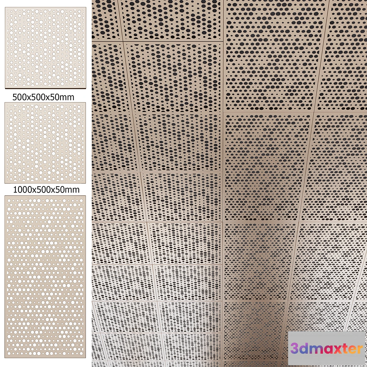 1400718 - Metal panels No. 2 3D Max