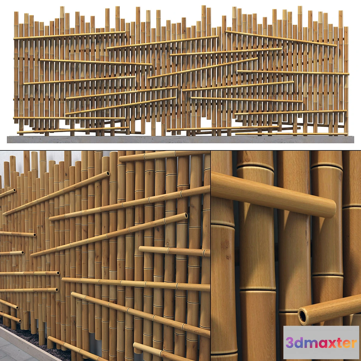 1401056 - Bamboo decor n14 3D Max